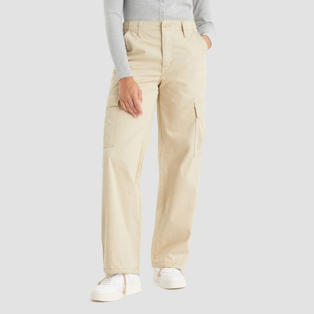 Levi's Women's Tan Cargo Jeans